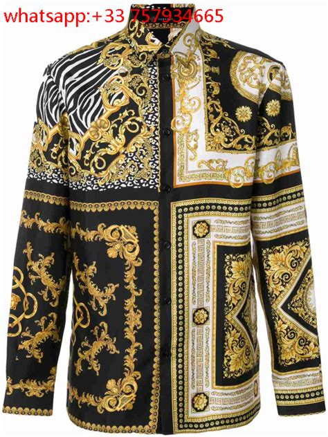 chemise longue versace|Versace .